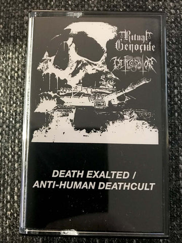 AF014 Defecrator / Ritual Genocide: Anti-Human Deathcult/Death Exalted